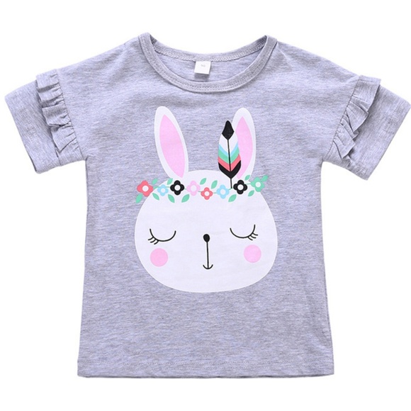 LAST ONE!  NWT Girls' Bunny Skirt Set - Picture 2 of 5